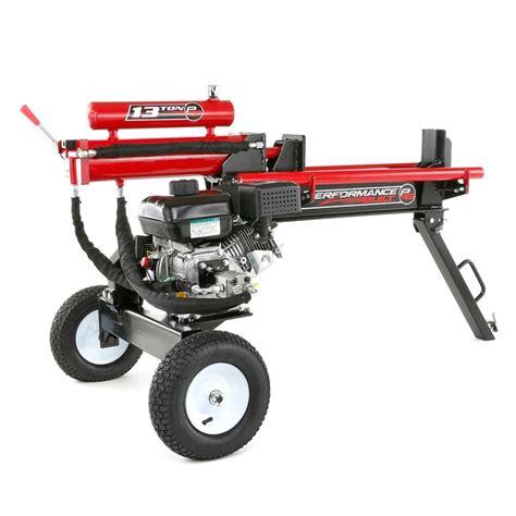 Splits with both the extend and retract stroke, delivering twice as many splits per cycle. . Performance built 13 ton log splitter manual